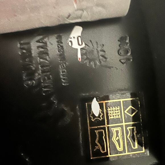 Stuart Weitzman Lowland Tall Ultralift Leather Black Boots Size 10.5B - Picture 15 of 16